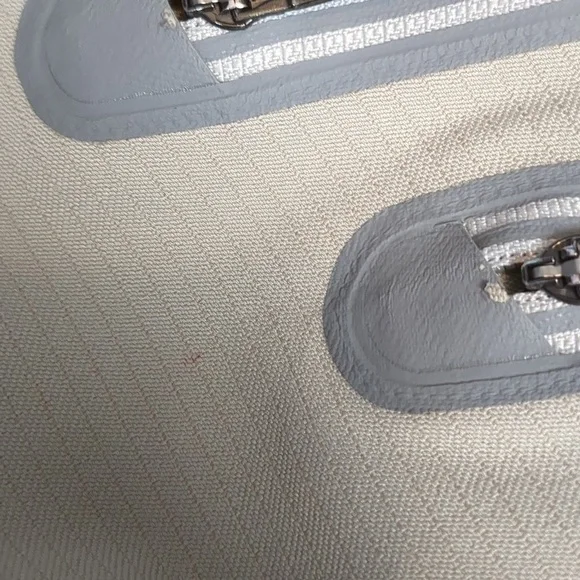 LULULEMON tan pinstripe commute short size 38 big and tall Athletic